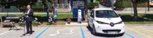 Nova polnilna postaja za električna vozila na Dobrni