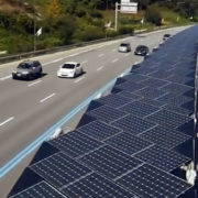 Kolesarska-solarna steza v Koreji