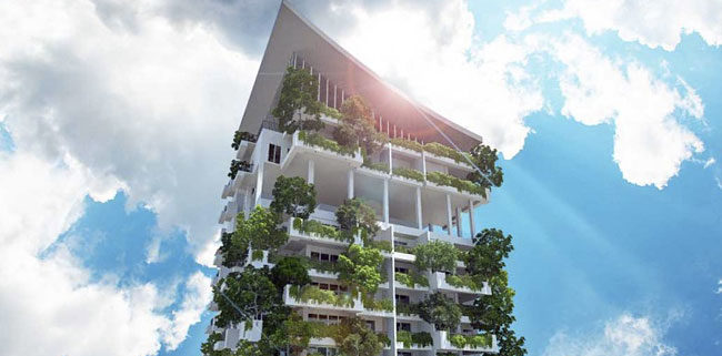 Vertikalni energetsko učinkoviti vrtovi