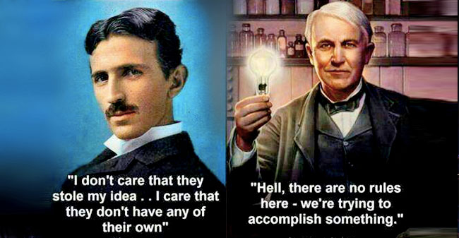 Tesla in Edison sta postavila temelje ...