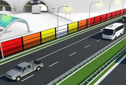 Protihrupne ograje ob avtocesti so lahko hkrati tudi elektrarne!