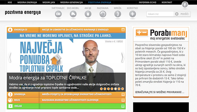 Spletna stran / Web page