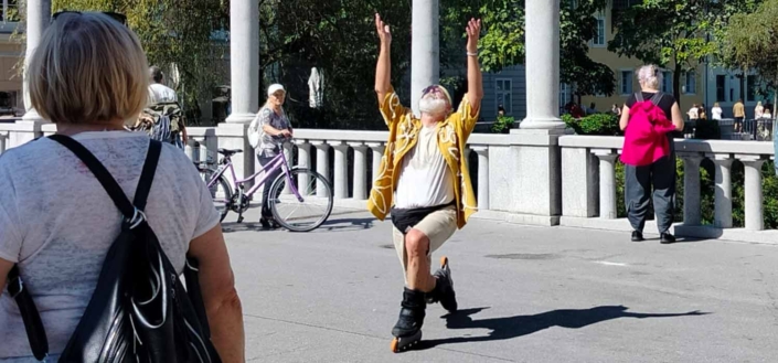 Rajko Dolinšek / Inline skating / Rolanje je lahko več kot rekreacija