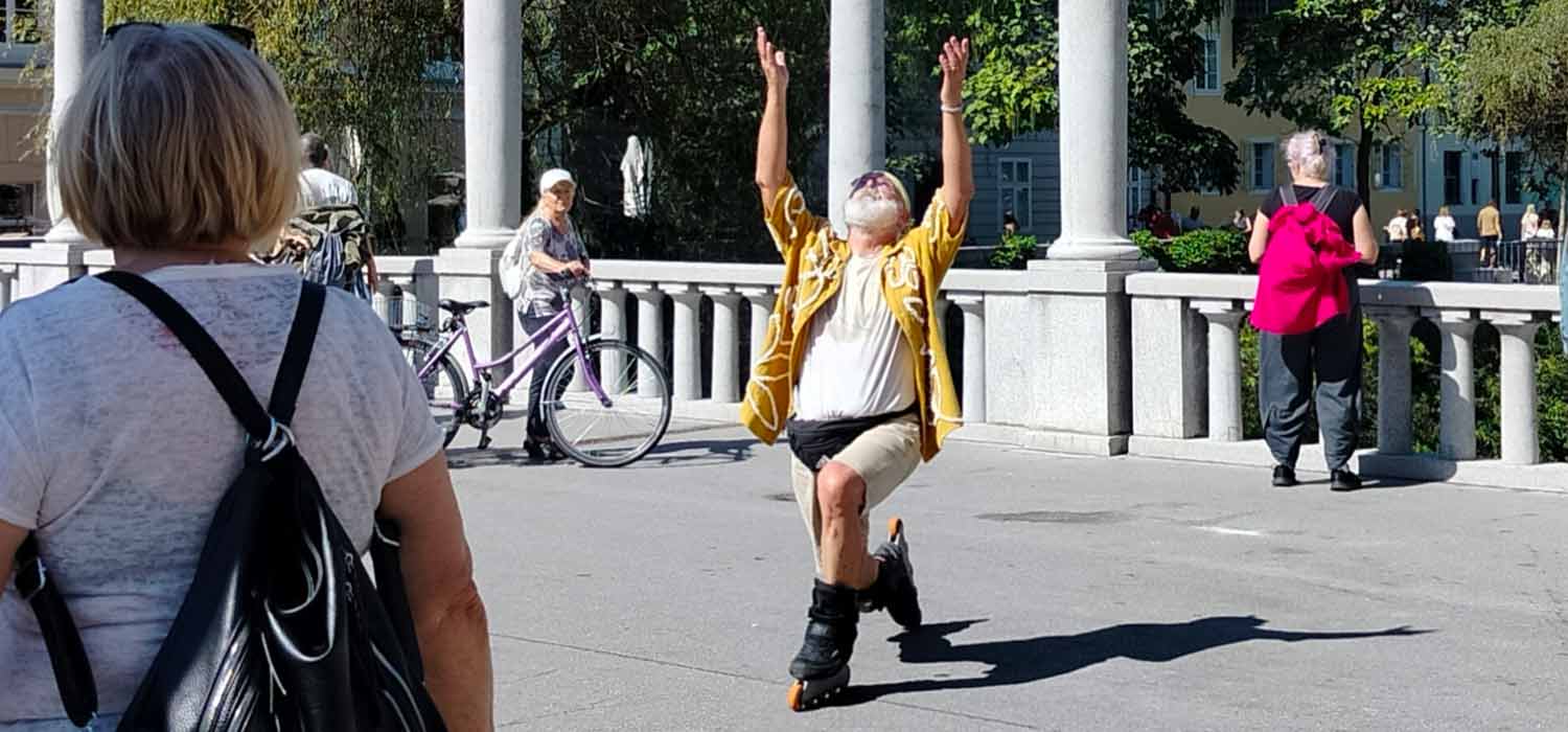 Rajko Dolinšek / Inline skating / Rolanje je lahko več kot rekreacija