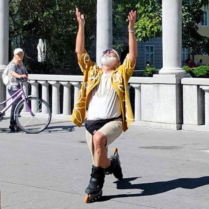 Rajko Dolinšek / Inline skating / Rolanje je lahko več kot rekreacija